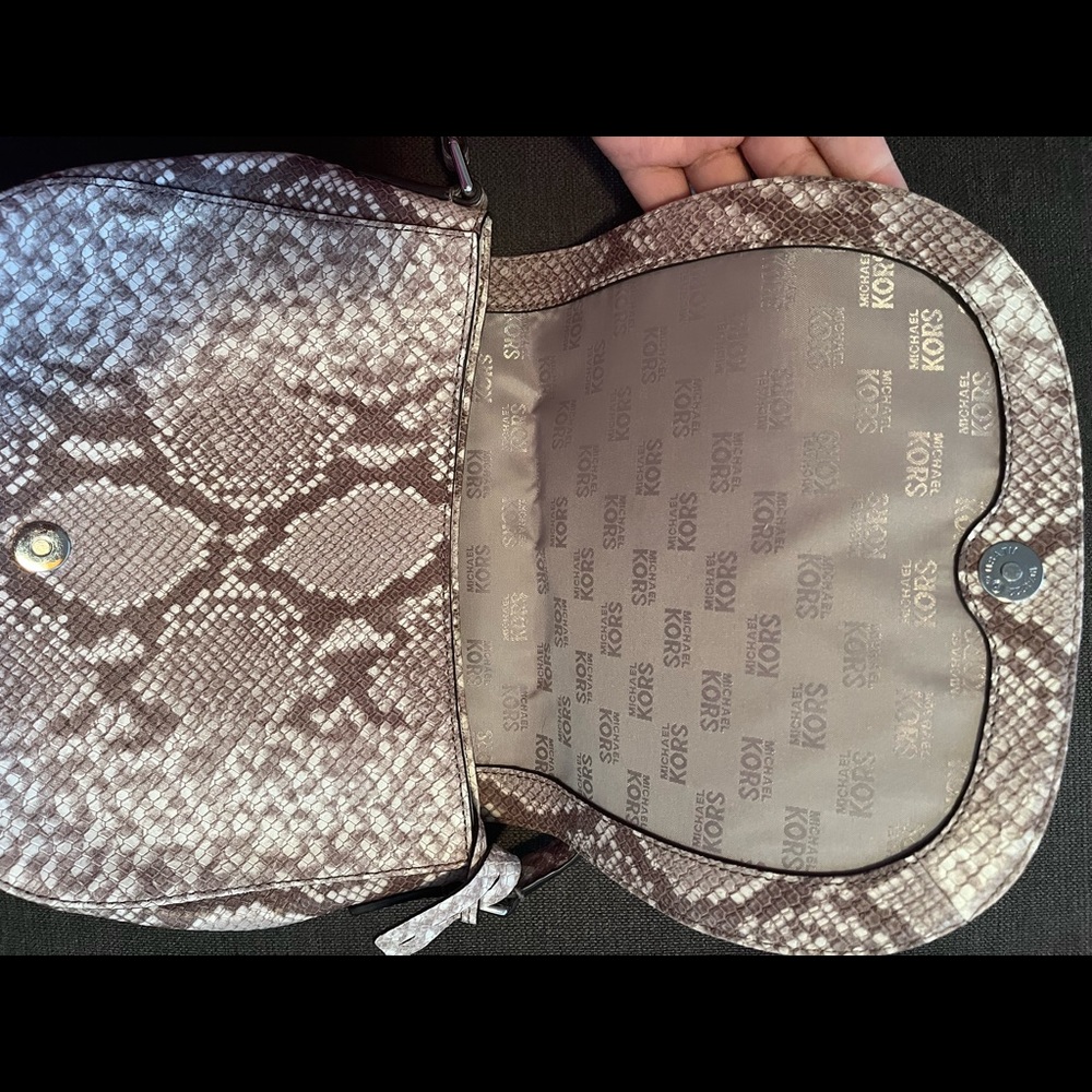 Michael Kors Embossed Python Crossbody - image 3